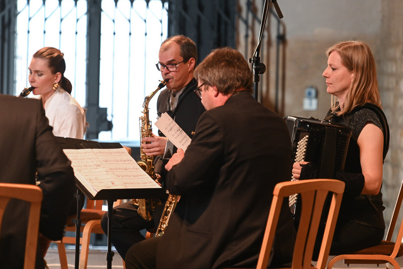 Bohemia Saxophone Quartet, Jana Bezpalcová, foto Ivan Malý